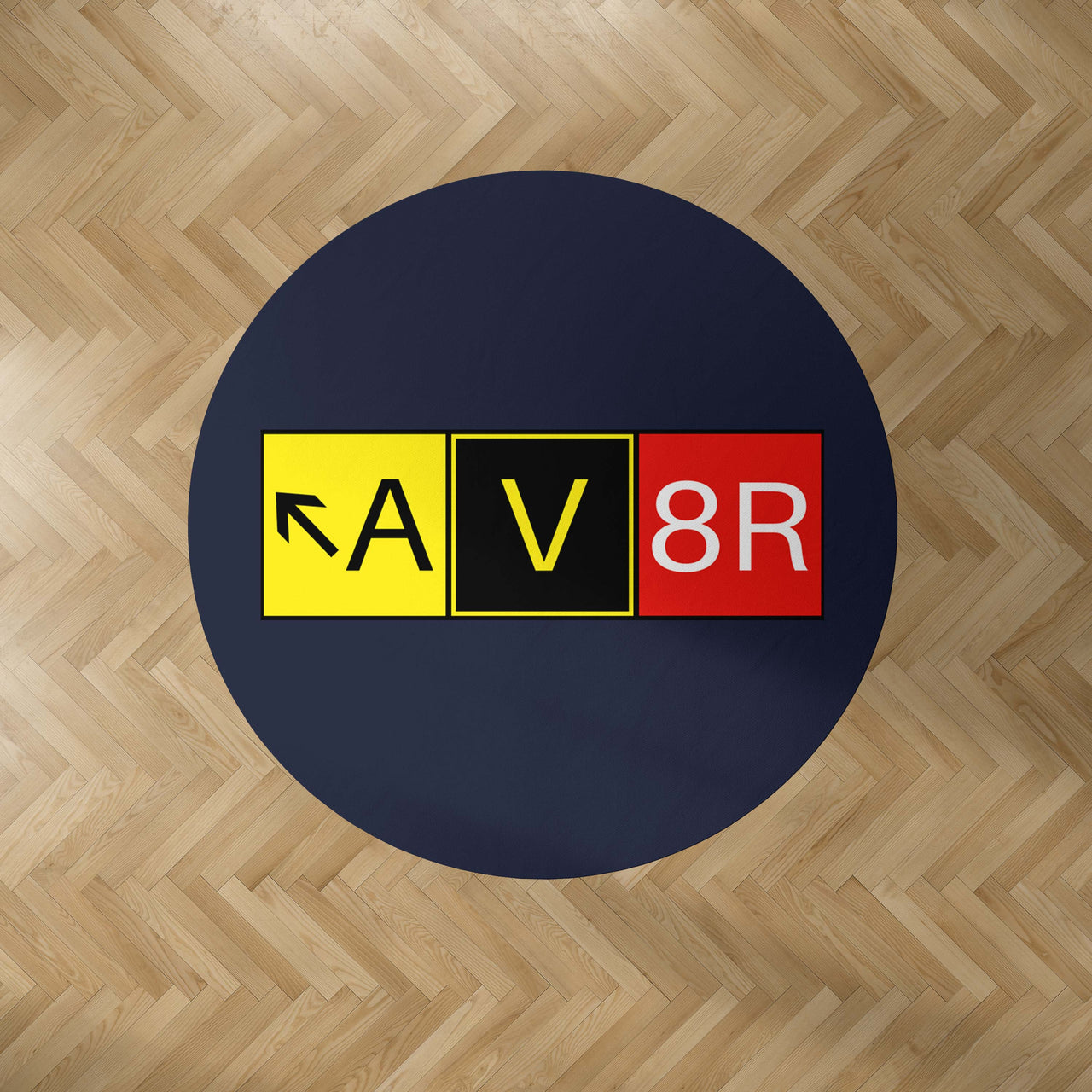 AV8R Designed Carpet & Floor Mats (Round)