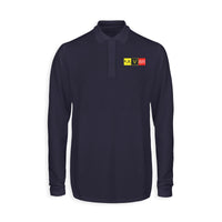 Thumbnail for AV8R Designed Long Sleeve Polo T-Shirts