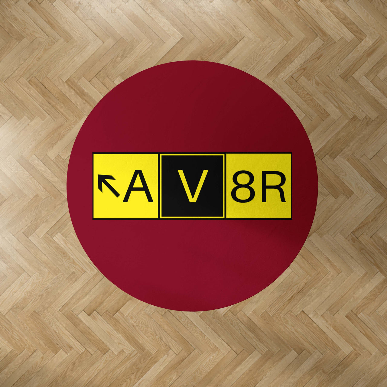 AV8R Designed Carpet & Floor Mats (Round)