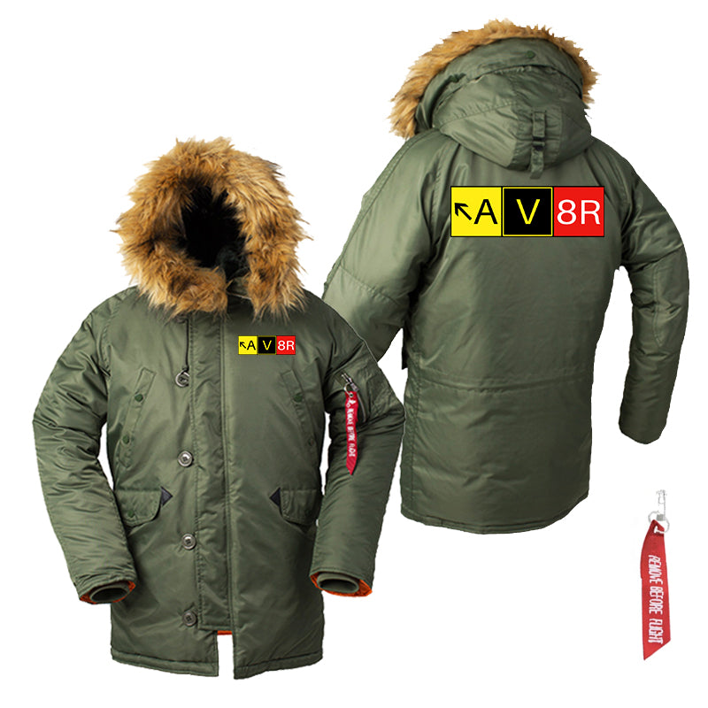 AV8R Designed Parka Bomber Jackets