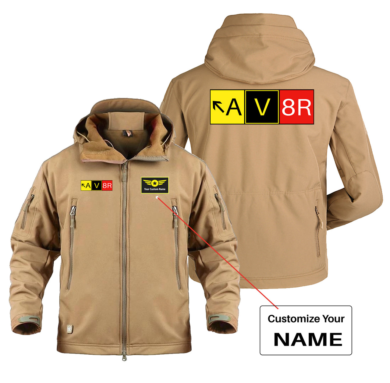 AV8R Designed Military Jackets (Customizable)