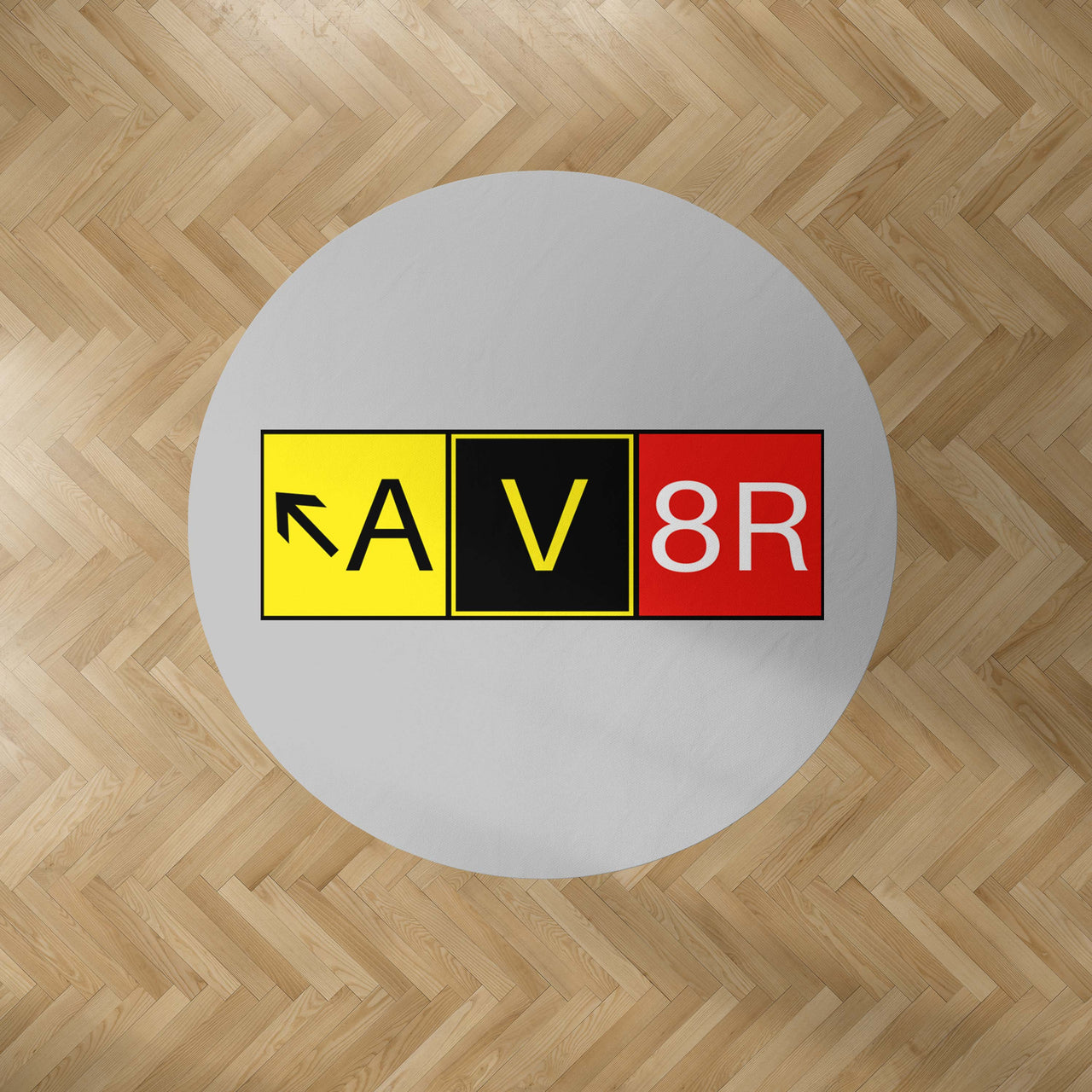 AV8R Designed Carpet & Floor Mats (Round)