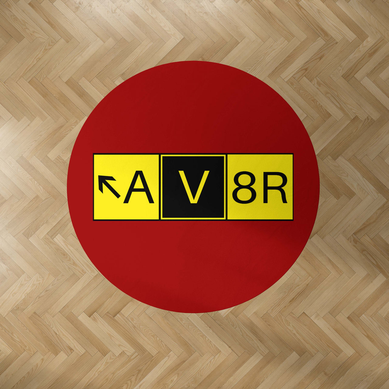 AV8R Designed Carpet & Floor Mats (Round)