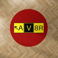 Thumbnail for AV8R Designed Carpet & Floor Mats (Round)