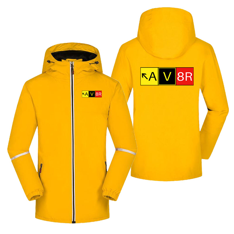 AV8R Designed Rain Coats & Jackets