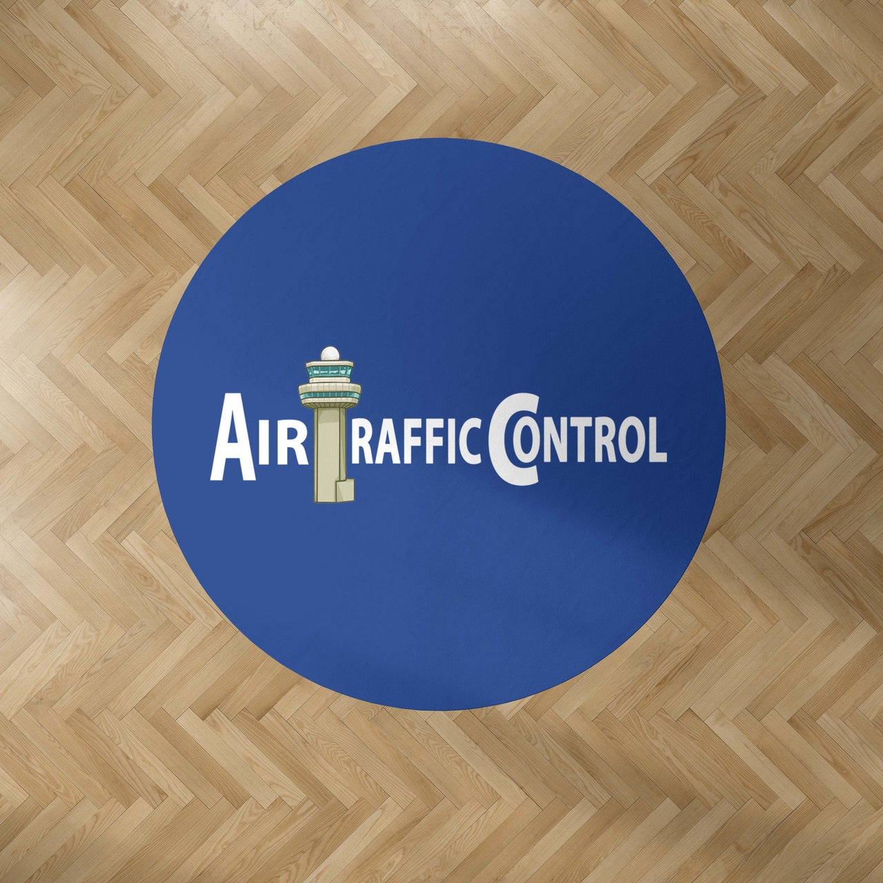 Air Traffic Control Designed Carpet & Floor Mats (Round)