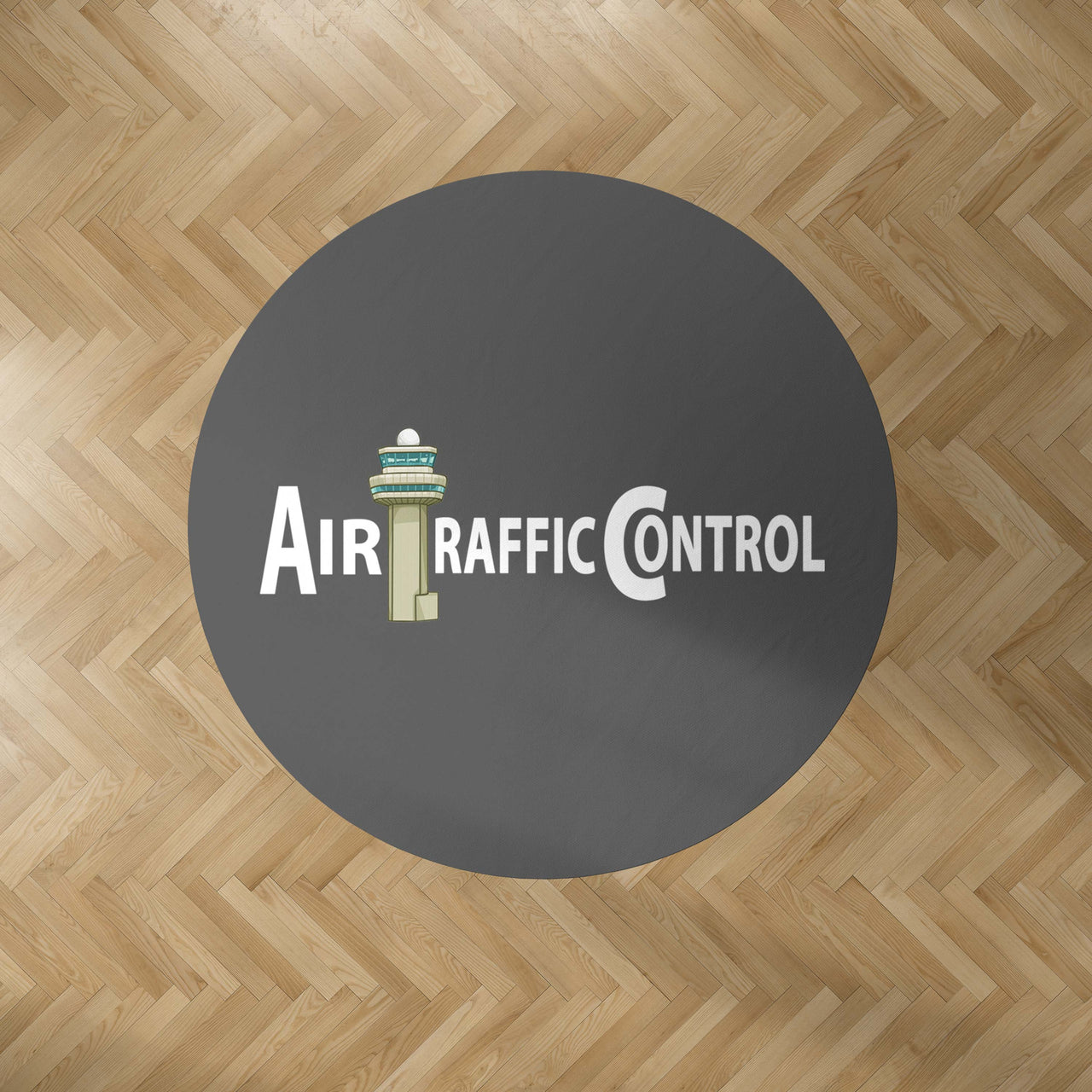 Air Traffic Control Designed Carpet & Floor Mats (Round)