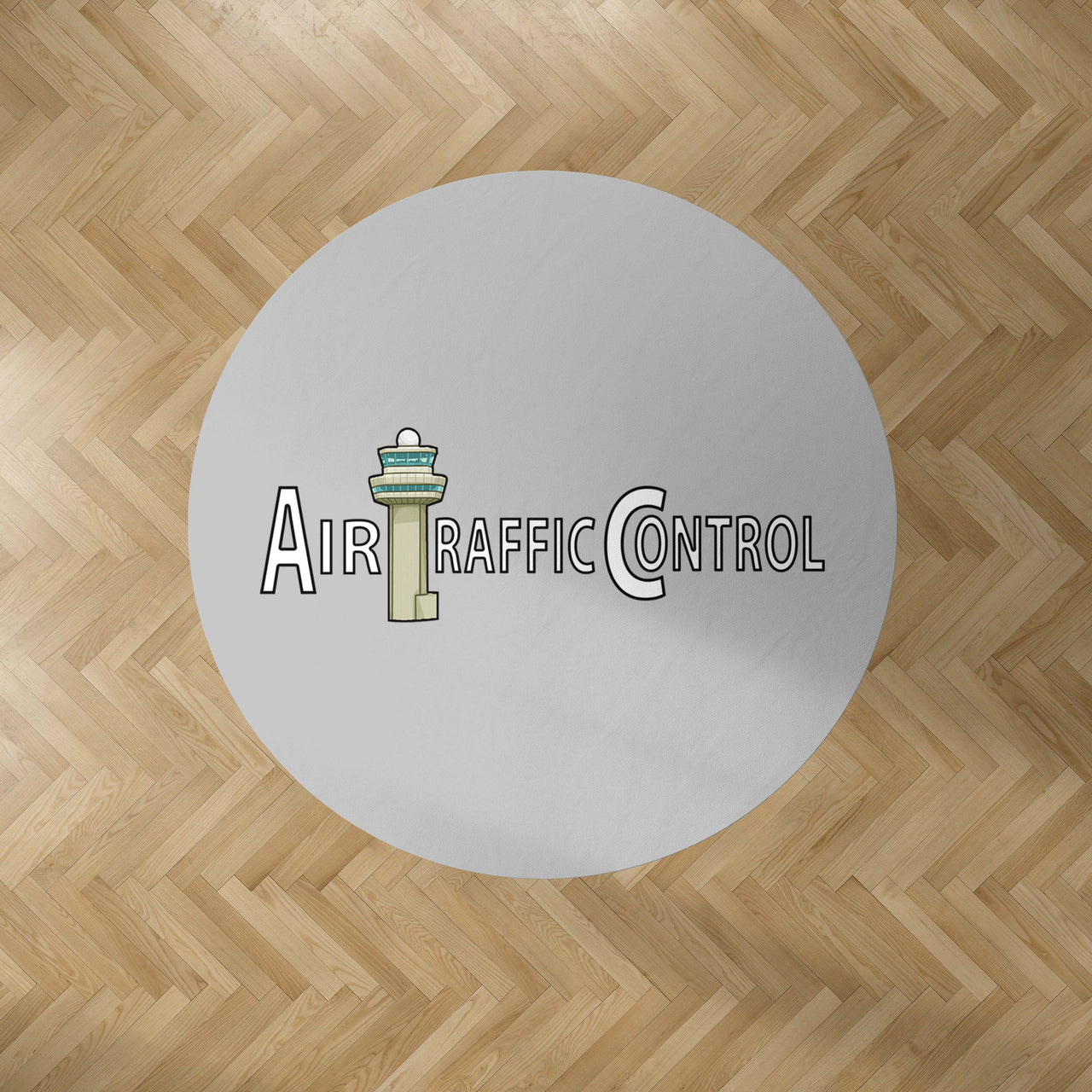 Air Traffic Control Designed Carpet & Floor Mats (Round)