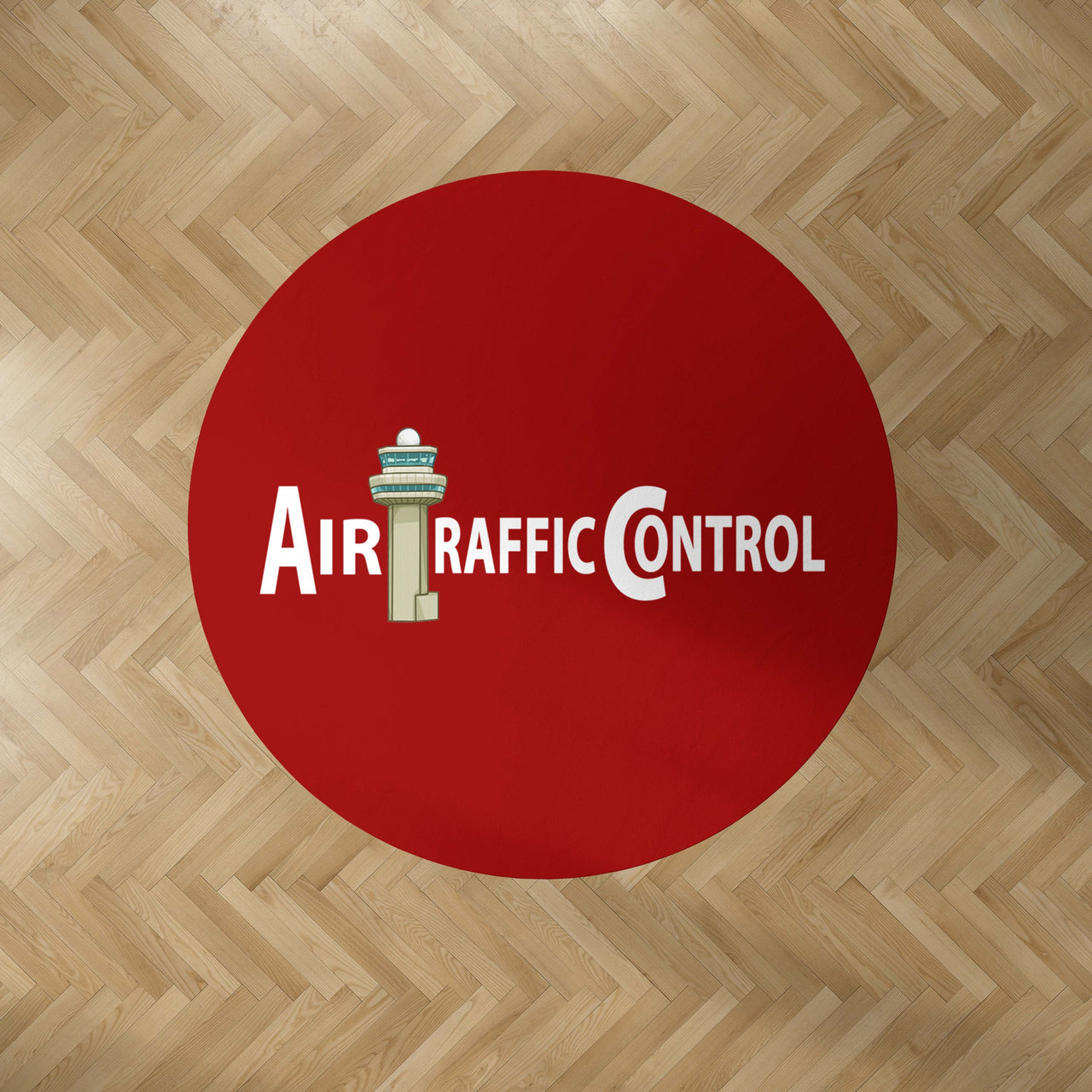 Air Traffic Control Designed Carpet & Floor Mats (Round)