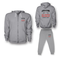 Thumbnail for Air Traffic Controller Designed Zipped Hoodies & Sweatpants Set