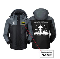 Thumbnail for Air Traffic Controllers - We Rule The Sky Designed Thick Winter Jackets