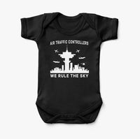 Thumbnail for Air Traffic Controllers - We Rule The Sky Designed Baby Bodysuits