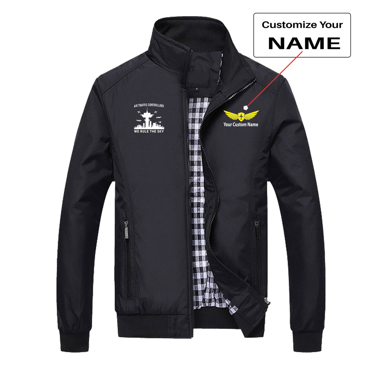 Air Traffic Controllers - We Rule The Sky Designed Stylish Jackets