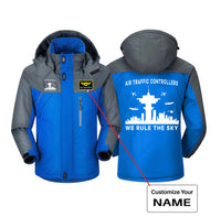 Thumbnail for Air Traffic Controllers - We Rule The Sky Designed Thick Winter Jackets