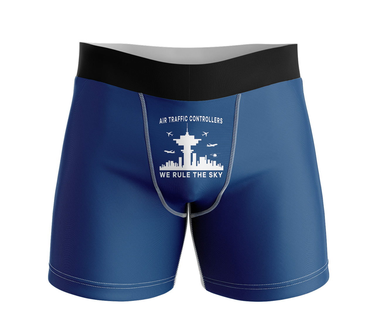 Air Traffic Controllers - We Rule The Sky Designed Men Boxers