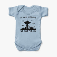 Thumbnail for Air Traffic Controllers - We Rule The Sky Designed Baby Bodysuits