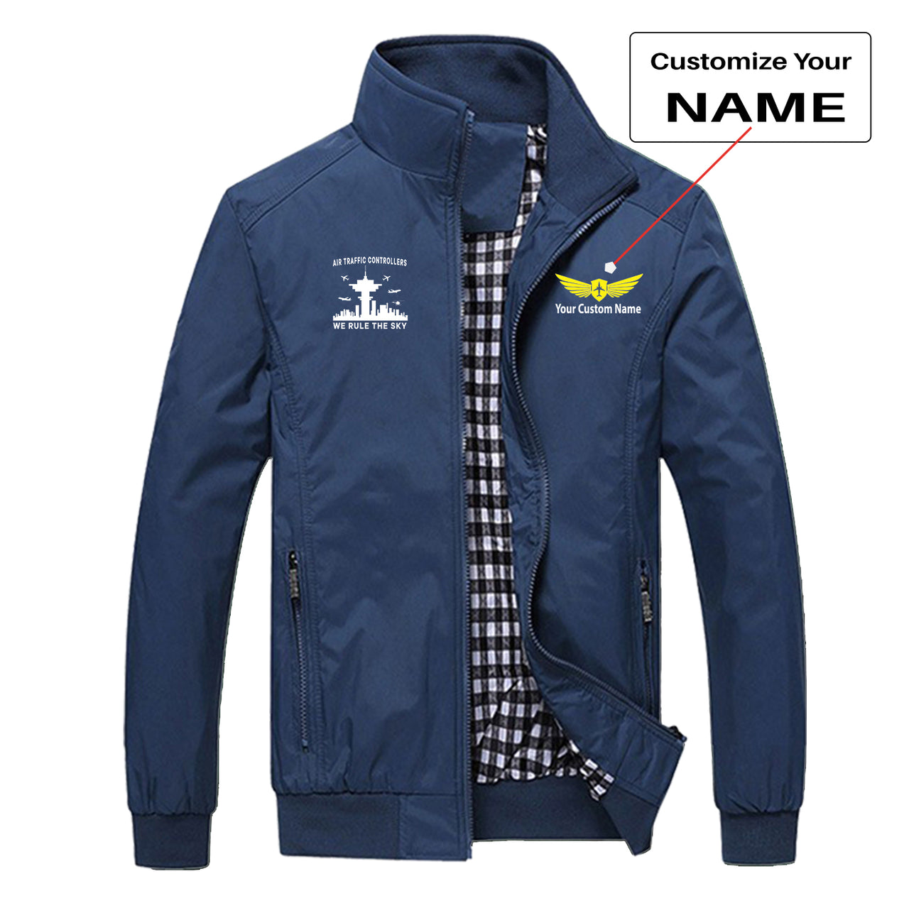 Air Traffic Controllers - We Rule The Sky Designed Stylish Jackets