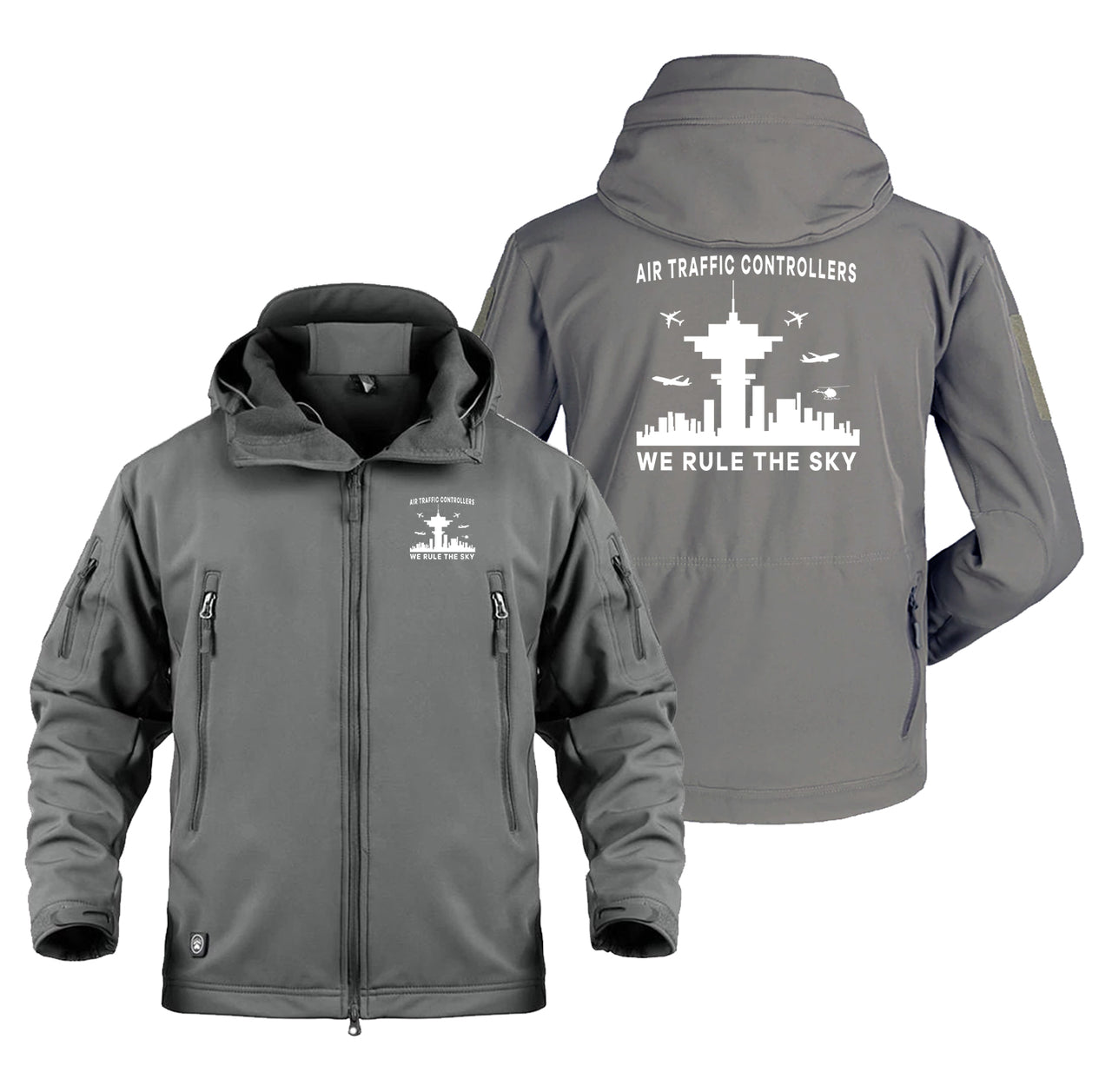 Air Traffic Controllers - We Rule The Sky Designed Military Jackets (Customizable)