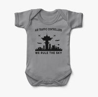 Thumbnail for Air Traffic Controllers - We Rule The Sky Designed Baby Bodysuits