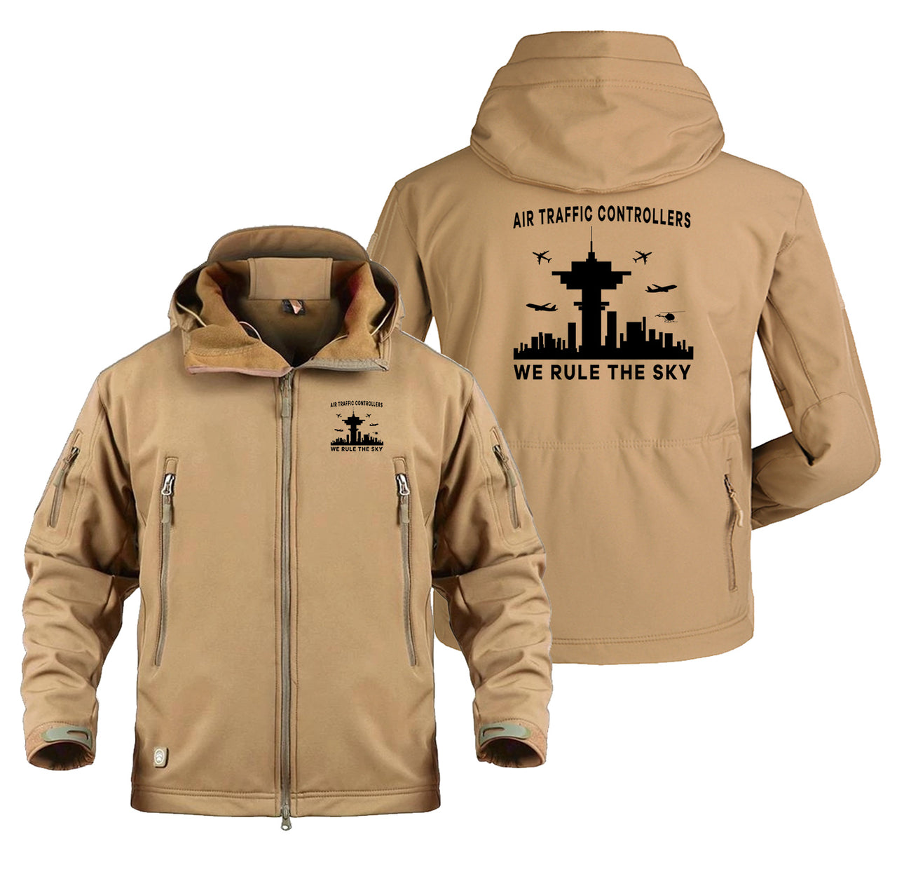 Air Traffic Controllers - We Rule The Sky Designed Military Jackets (Customizable)