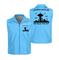 Thumbnail for Air Traffic Controllers - We Rule The Sky Designed Thin Style Vests