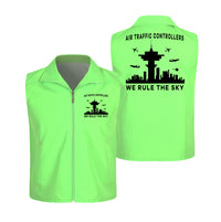 Thumbnail for Air Traffic Controllers - We Rule The Sky Designed Thin Style Vests