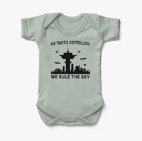 Thumbnail for Air Traffic Controllers - We Rule The Sky Designed Baby Bodysuits