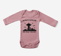 Thumbnail for Air Traffic Controllers - We Rule The Sky Designed Baby Bodysuits