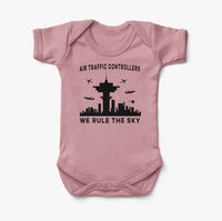 Thumbnail for Air Traffic Controllers - We Rule The Sky Designed Baby Bodysuits