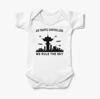 Thumbnail for Air Traffic Controllers - We Rule The Sky Designed Baby Bodysuits