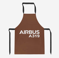 Thumbnail for Airbus A319 & Text Designed Kitchen Aprons