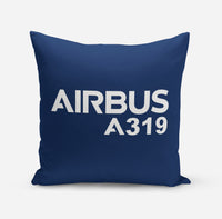 Thumbnail for Airbus A319 & Text Designed Pillows