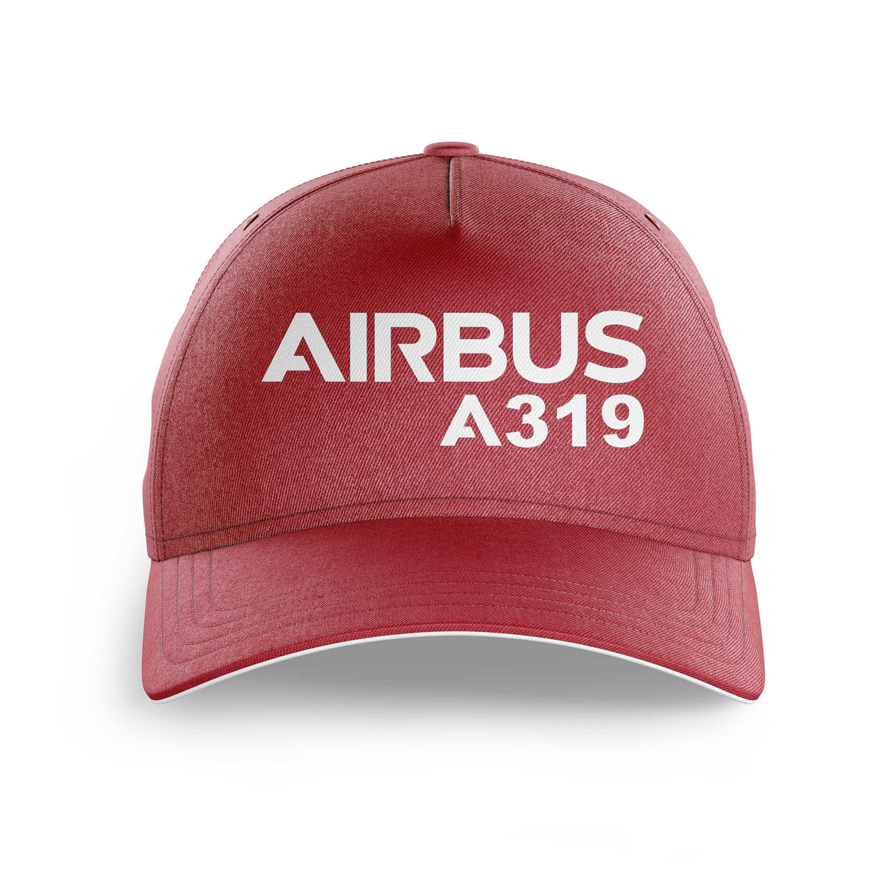 Airbus A319 & Text Printed Hats