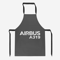 Thumbnail for Airbus A319 & Text Designed Kitchen Aprons