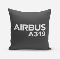 Thumbnail for Airbus A319 & Text Designed Pillows