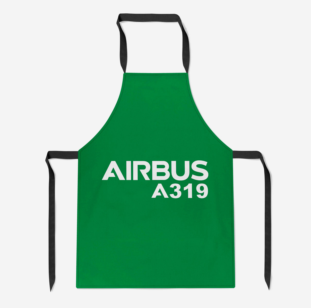 Airbus A319 & Text Designed Kitchen Aprons