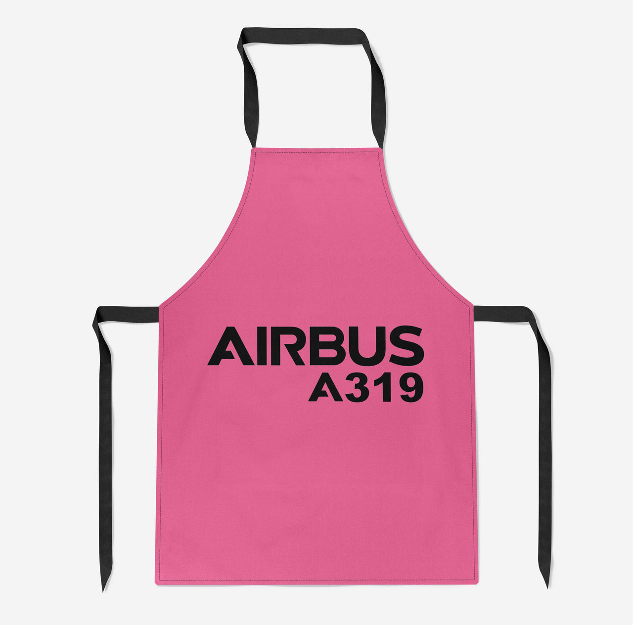 Airbus A319 & Text Designed Kitchen Aprons