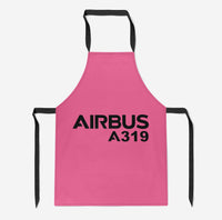 Thumbnail for Airbus A319 & Text Designed Kitchen Aprons