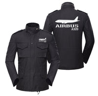 Thumbnail for Airbus A320 Printed Designed Military Coats