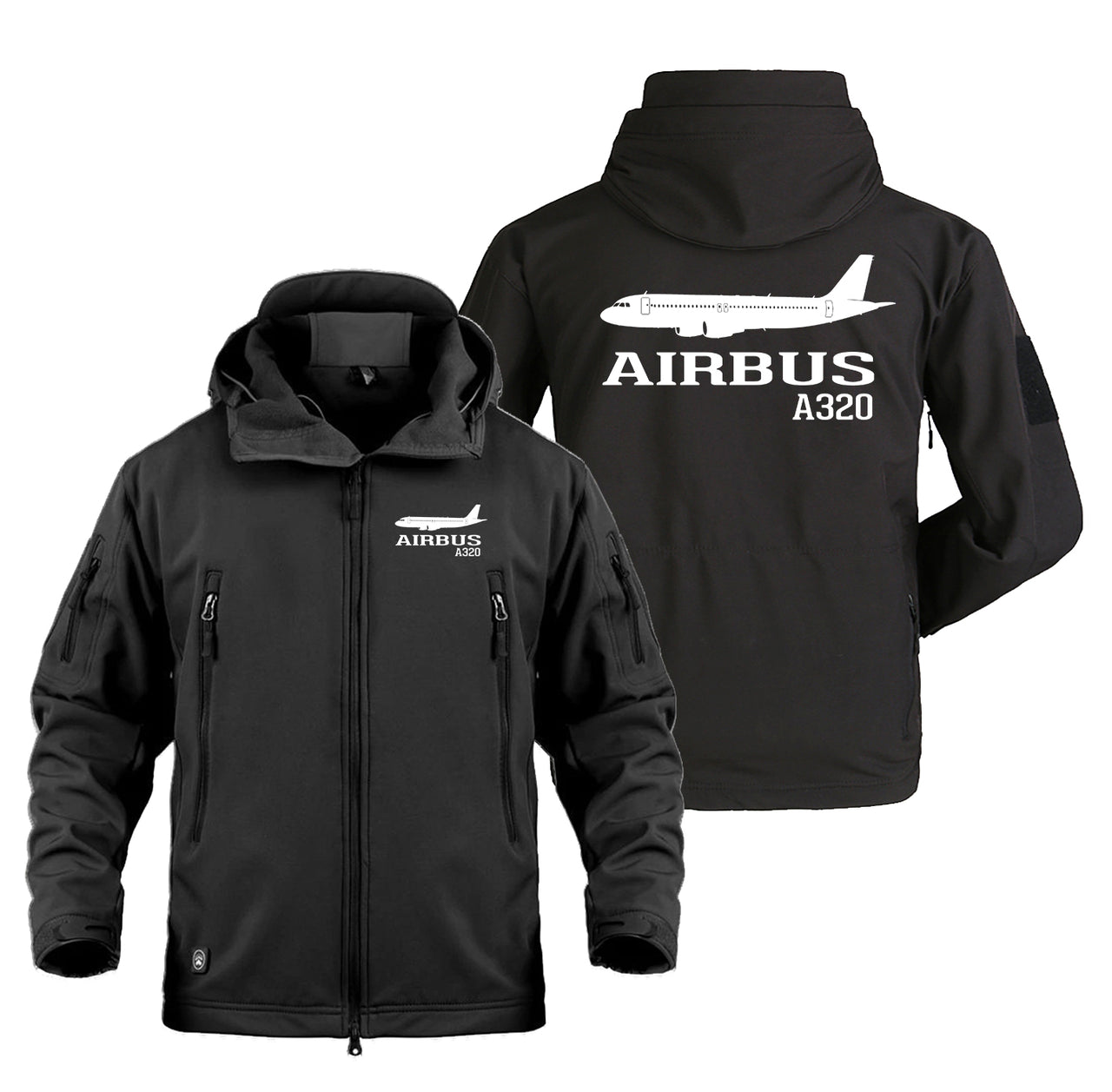 Airbus A320 Printed Designed Military Jackets (Customizable)