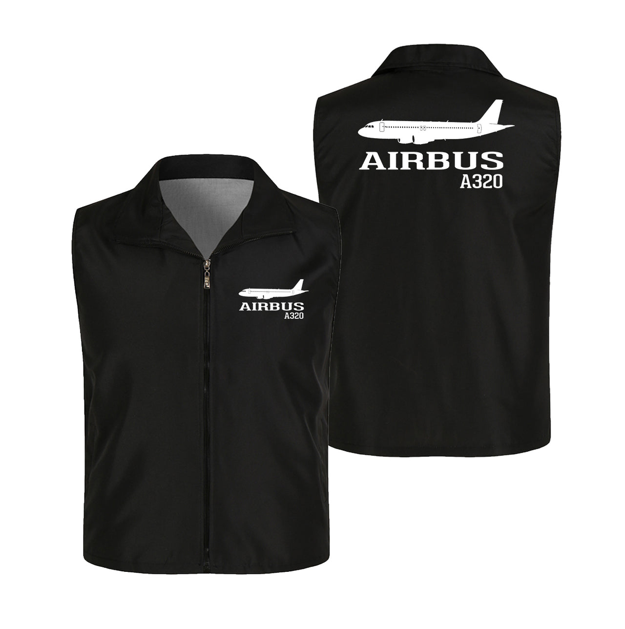 Airbus A320 Printed Designed Thin Style Vests