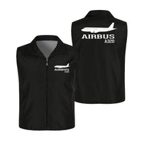 Thumbnail for Airbus A320 Printed Designed Thin Style Vests