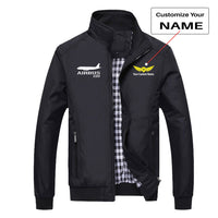 Thumbnail for Airbus A320 Printed Designed Stylish Jackets