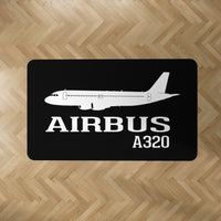 Thumbnail for Airbus A320 Printed Designed Carpet & Floor Mats