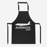 Thumbnail for Airbus A320 Printed Designed Kitchen Aprons