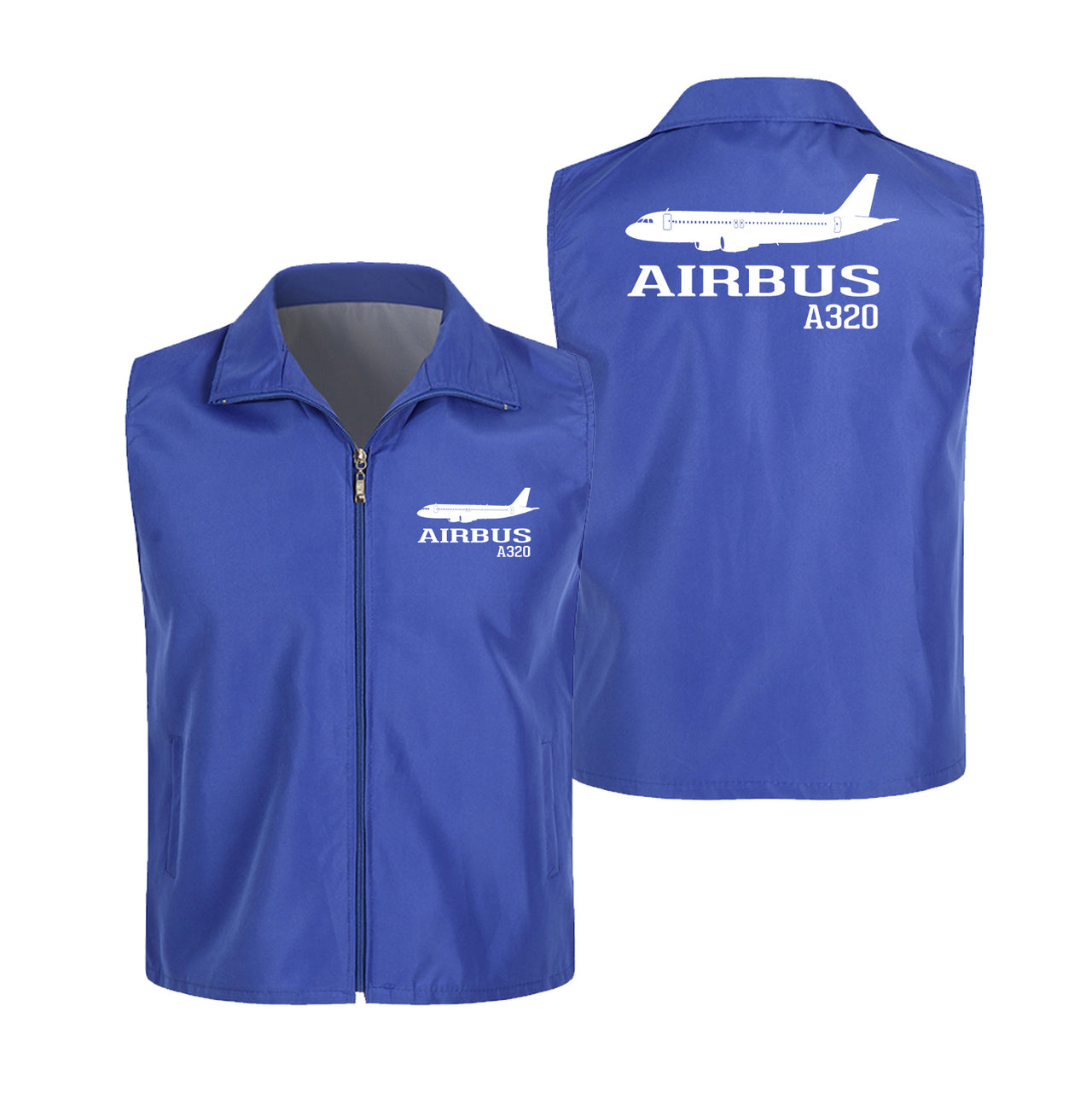 Airbus A320 Printed Designed Thin Style Vests