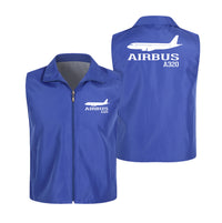 Thumbnail for Airbus A320 Printed Designed Thin Style Vests