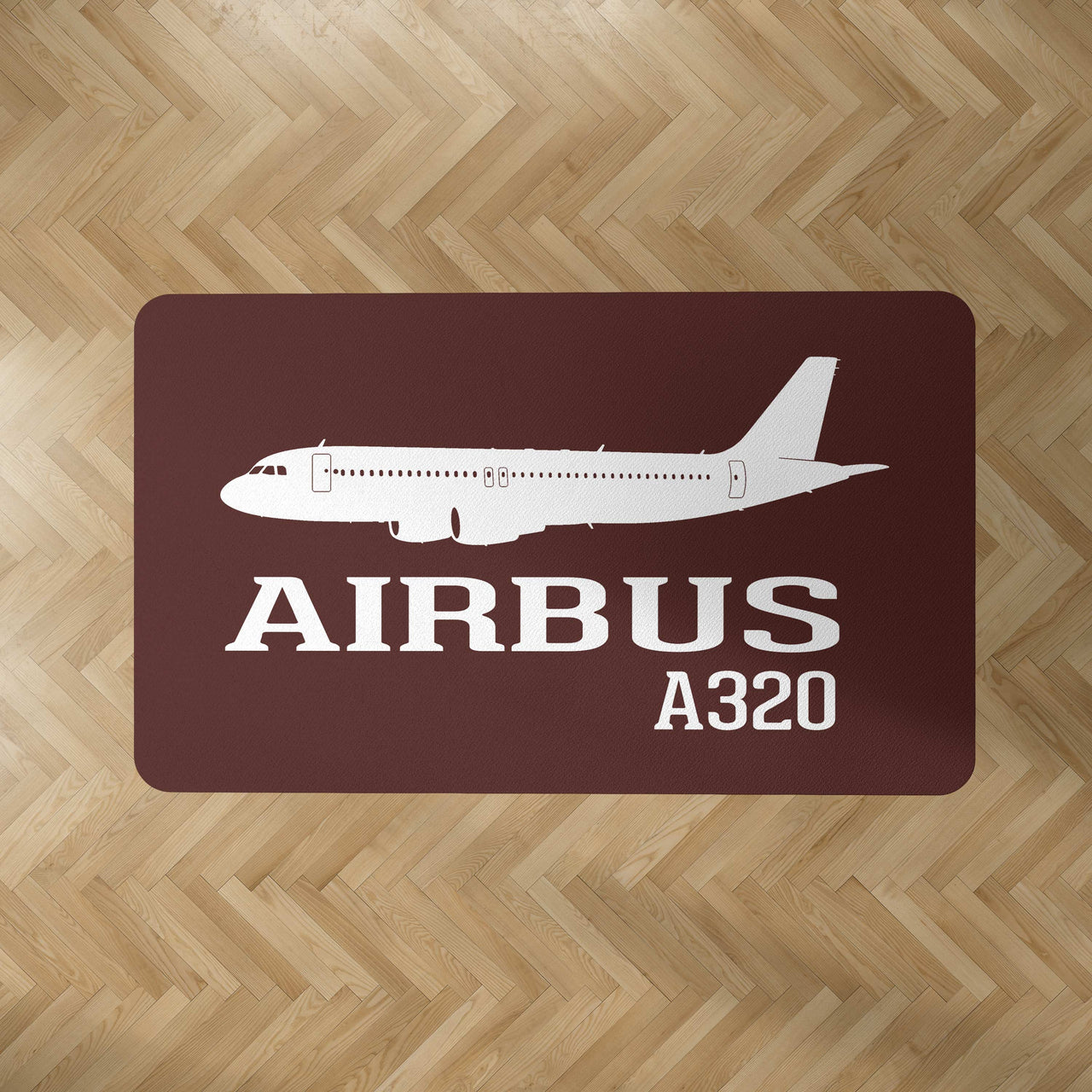 Airbus A320 Printed Designed Carpet & Floor Mats