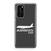 Thumbnail for Airbus A320 Printed Designed Huawei Cases