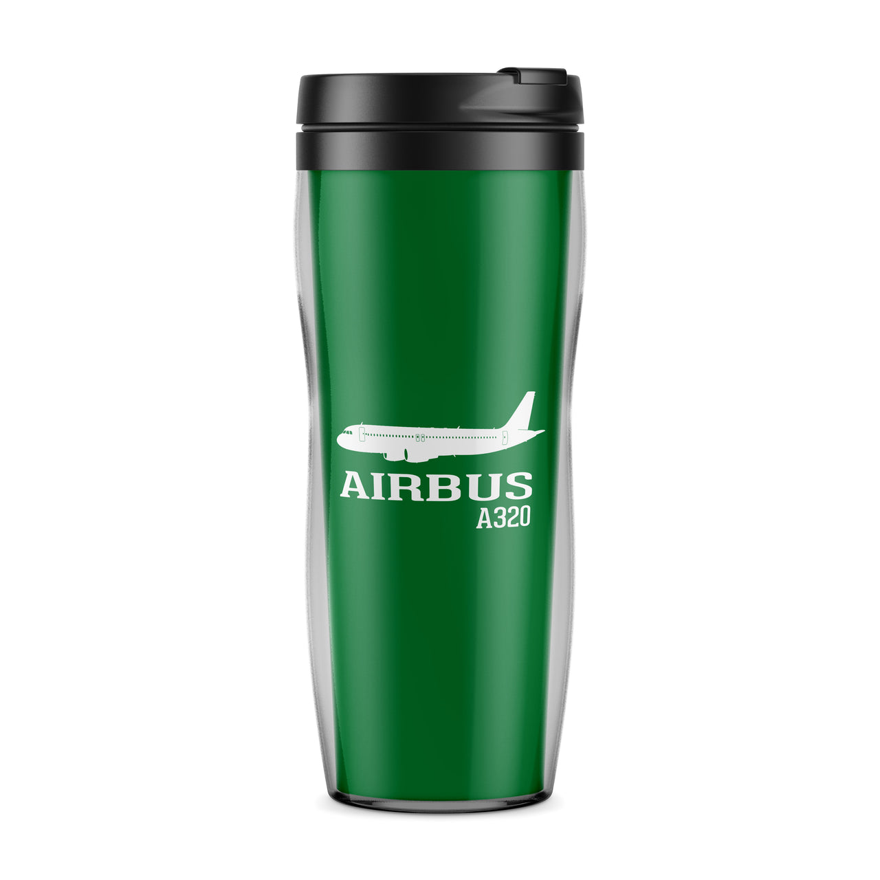 Airbus A320 Printed Designed Travel Mugs